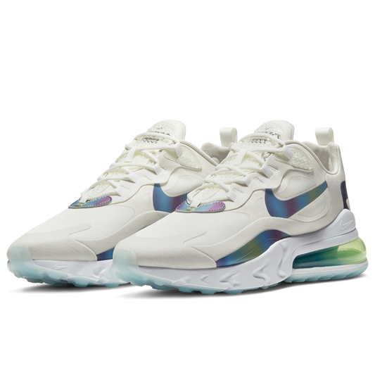 ✨ Nike Air Max 270 React – White Iridescent Edition ✨