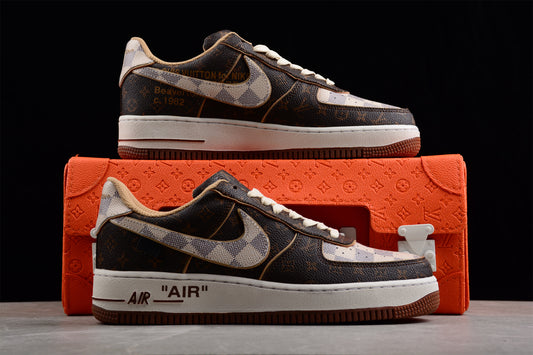 Louis Vuitton x Nike Air Force 1 Custom – Eine Fusion aus High-Fashion und Streetwear-Kultur