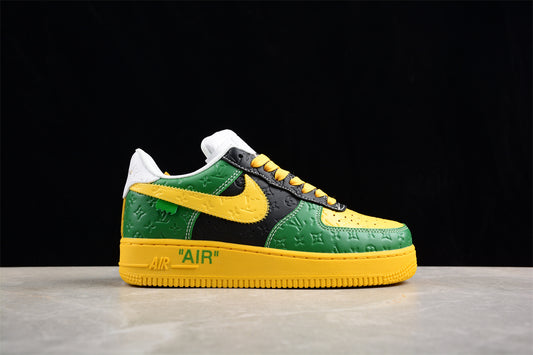 Off-White™ x Nike Air Force 1 Low Off-White™ inspired shoes, featuring Louis Vuitton