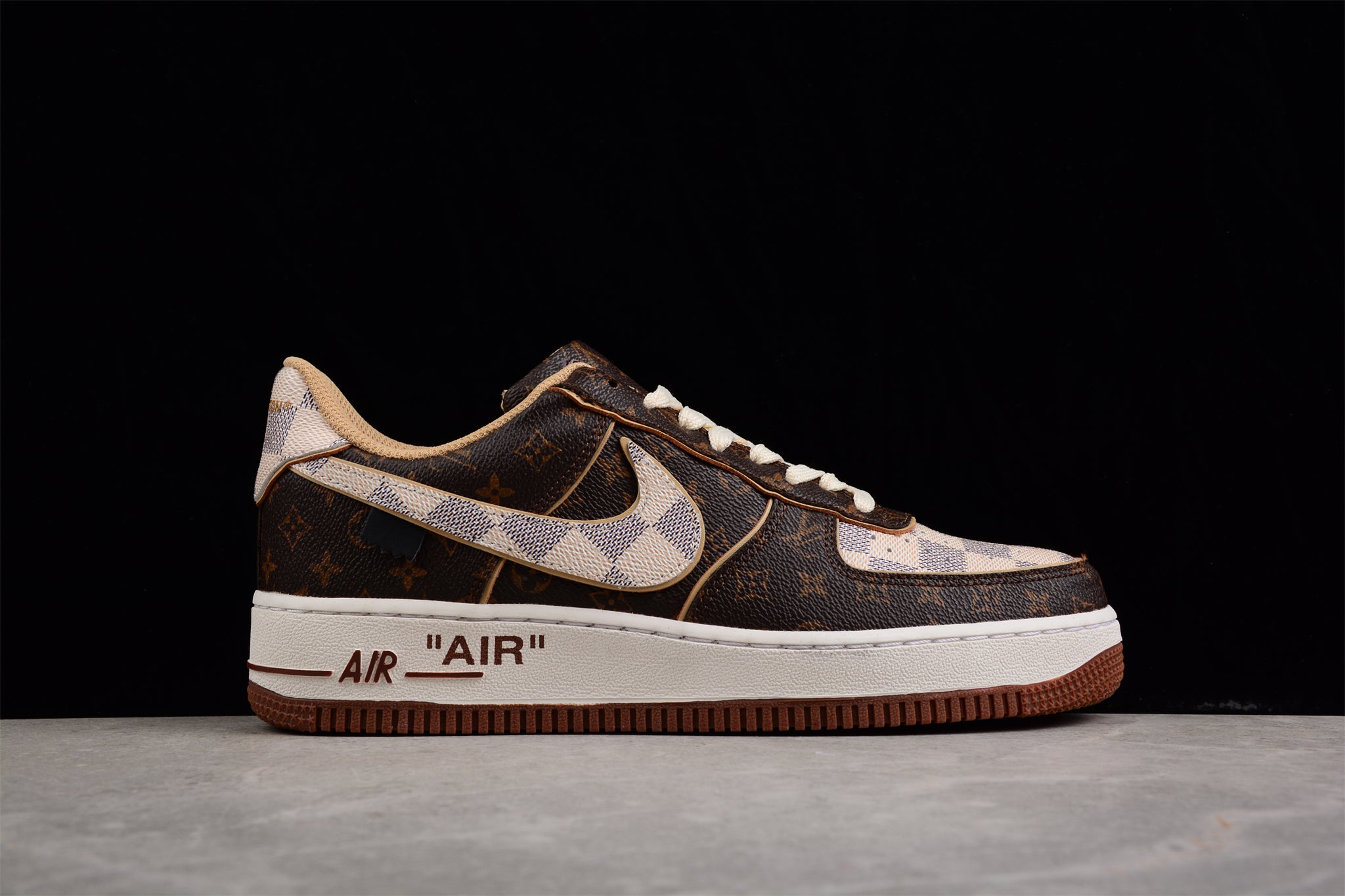 Louis Vuitton x Nike Air Force 1 Custom – Eine Fusion aus High-Fashion und Streetwear-Kultur