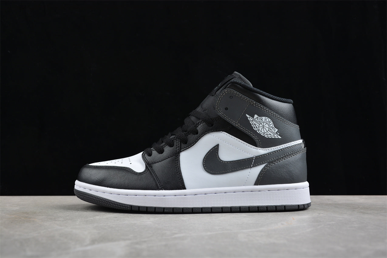 Air Jordan 1 Mid – Shadow Black & Grey Edition