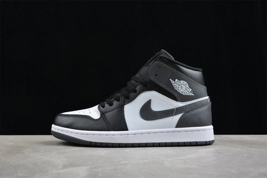 Air Jordan 1 Mid – Shadow Black & Grey Edition